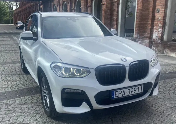 bmw x3 BMW X3 cena 136000 przebieg: 156000, rok produkcji 2018 z Pabianice